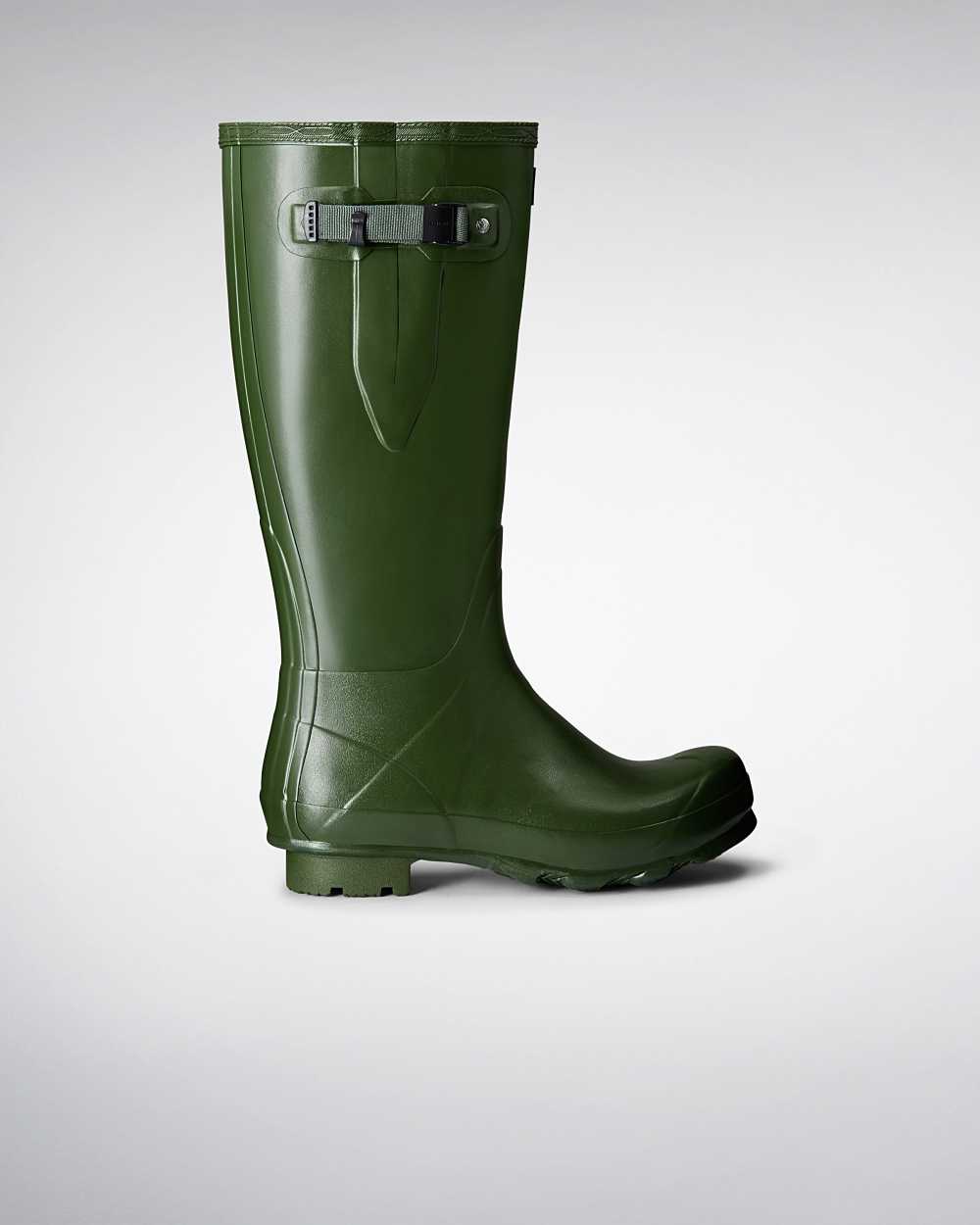 Hunter Norris Field Side Hohe Gummistiefel Herren - Hunter Gummistiefel Grün | Deutschland 184HUDFOY